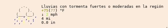 El tiempo en Colonia Wanda