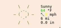 Weather in Cape Town