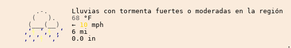 El tiempo en Ciudad Evita