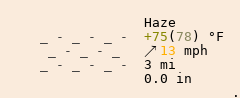 Weather in Karachi