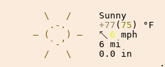 Weather in Gold Canyon