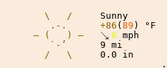Weather in Stone Mountain