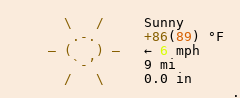 Weather in Havasu Lake