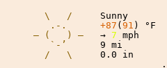 Weather in Mc Crory