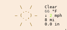 Weather in Black Mountain