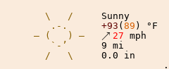 Weather in Las Vegas
