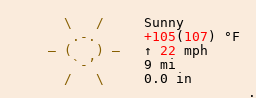 Weather in Las Vegas