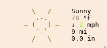 Weather in Ridgeway
