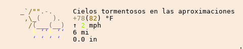 El tiempo en Canjáyar