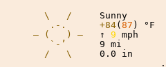 Weather in Forest