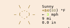 Weather in Enterprise
