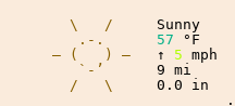 Weather in Sonora