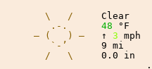 Weather in Woodland