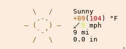 Weather in Cottage Hills