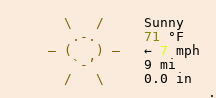 Weather in Minerva
