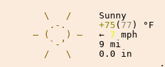 Weather in Coloma