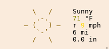 Weather in Zurich