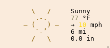 Weather in Caledon