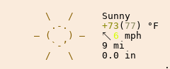 Weather in Mapleton