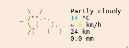 Weather in La Pêche