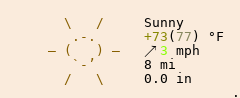 Weather in Sheguiandah