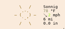 Wetter in Röhrmoos