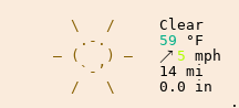 Weather in Gaspé