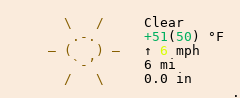 Weather in Bow Island