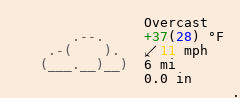 Weather in Uashat