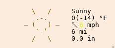 Weather in Edmonton