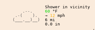 Weather in Stanley