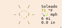 El tiempo en socopo